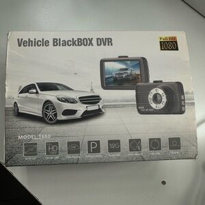 Black Vehicle BlackBOX DVR by Model T660